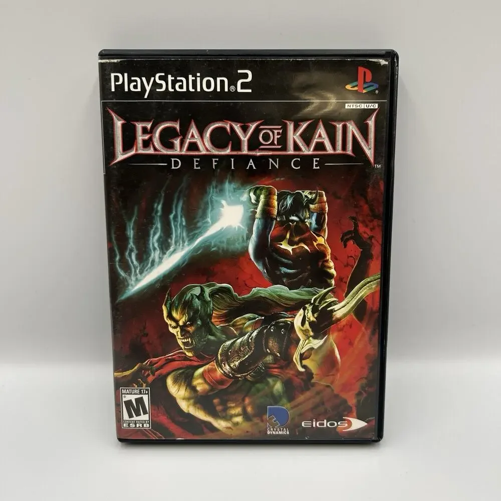 Legacy of Kain: Defiance (Sony PlayStation 2, PS2) - Missing Manual - Tested